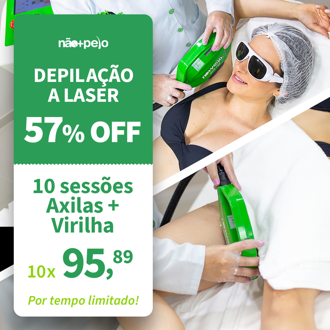 Depilação Laser Axila+Virilha